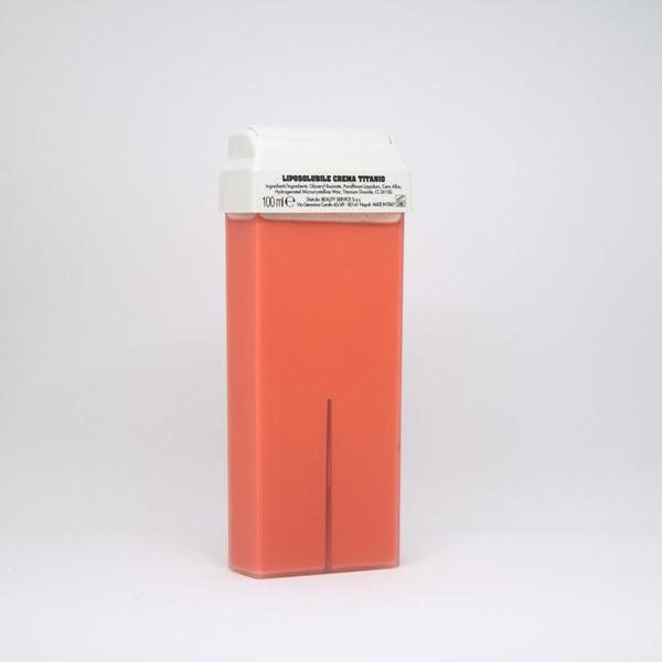 Refill titanium dioxide pink wax roller